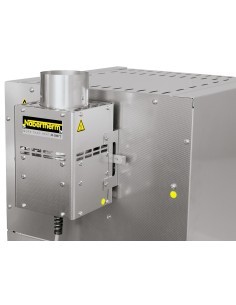 Tubo de evacuación con ventilador