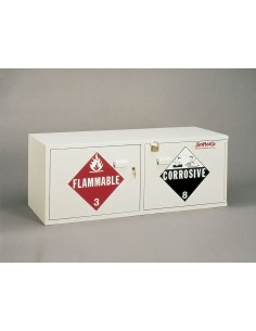 ARMARIO SEGURIDAD PARA ÁCIDOS/BASES GRIS SC-2060