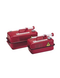 Contenedor seguridad recto rojo 10l.