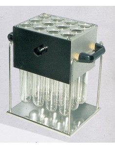 Gradillas con soporte porta-tubos