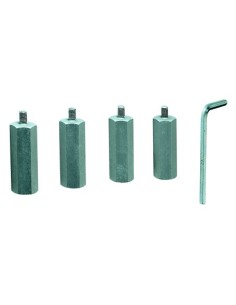 4 adaptadores para 4 frascos de 1 litro