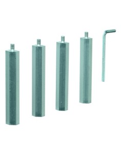 4 adaptadores para 4 frascos de 0