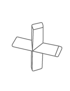 IKAFLON 38 cross (5 pcs)