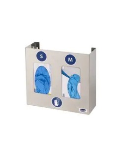 Dispensador ProteHo® acero INOX para MASCARILLAS PROTEHO® 2 y 3 pliegues (18,5 x 10,5 x 10,5 cm.)