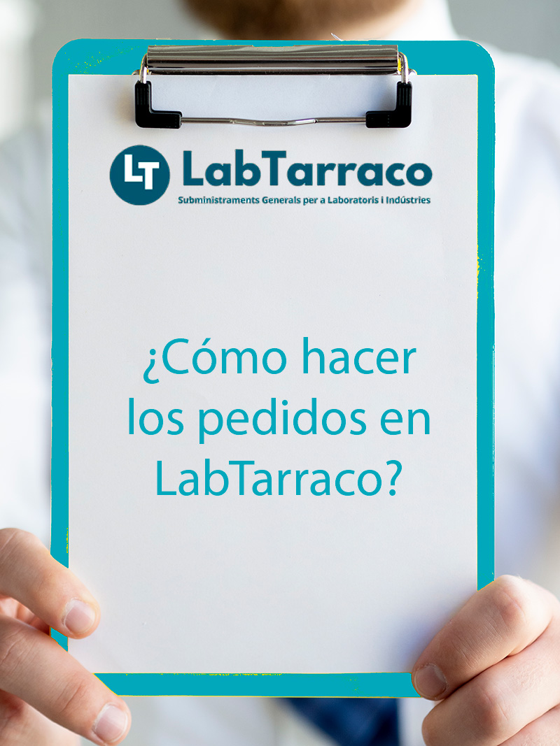 como hacer tu pedido en LabTarraco